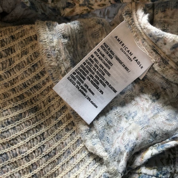 American Eagle Outfitters Boho Peasant Top - Picture 4 of 4